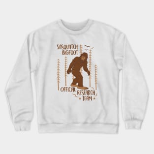 Bigfoot Official Research Team Sasquatch Crewneck Sweatshirt